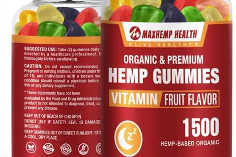 Natural Hemp Gummies Advanced Extra Strength – High Potency Best Sleep Cbdmd Cbdfx CBS CDB Gummy..