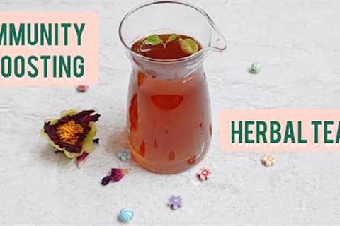 పుదీన తో హెర్బల్  టీ ☆Immunity boosting & cold reducing herbal tea #herbaltea #viral #healthy