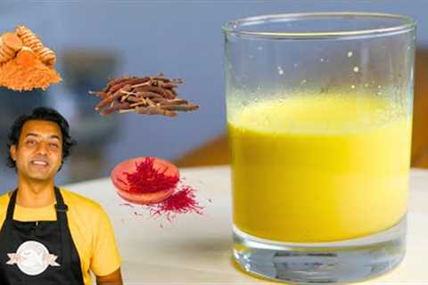 🟡 Drink Turmeric Milk THIS WAY Before Sleep for Immunity 🟡 ANXIETY REMEDY 🟡 Anti-Inflammatory