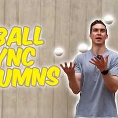 How to Juggle Separate Synchronised Columns | 4 Ball Juggling Tutorial