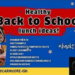 HEALTHY School Lunch ideas!! Keto Lunches; Low carb lunches #ketocollab #backtoschool2023