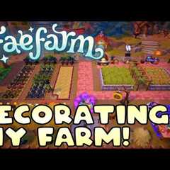 Decorating my farm in Fae Farm!