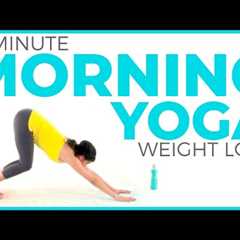 15 minute Morning Yoga For WEIGHT LOSS ð¥ Fat Burning Yoga Flow