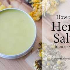 How to Make an Herbal Salve