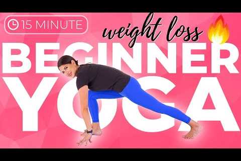 15 minute Yoga for Beginners Weight Loss & Toning ð¥ BURN