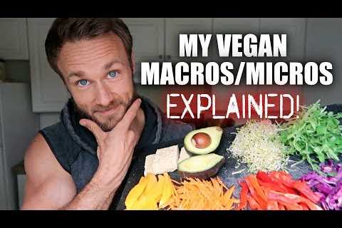 VEGAN BODYBUILDER & NUTRITIONISTâS SUPER HEALTHY DIET **MACROS REVIEWED**