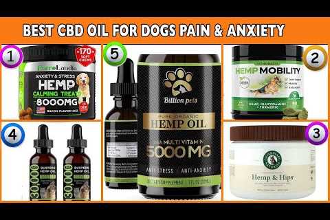 Best CBD Oil for Dogs â Best Hemp Oil for Dogs Pain & Anxiety