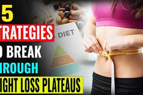 Crush Weight Loss Plateaus with These 5 Powerful Strategies! #weightloss #diet #keto