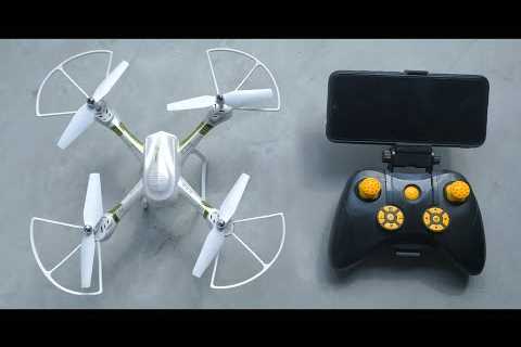 Best camera drone HD 1080p Quadcopter aircraft one-touch landing / takeoff WIFI transmission