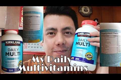 KIRKLAND SIGNATURE MULTI VITAMINS & MINERALS REVIEW | My daily supplement to boost immune system