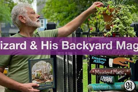 Garden Wizard and His Backyard Magic | Craft & Terrarium | Harry Potter: Herbology Magic