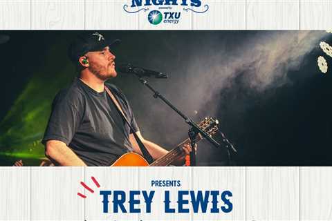 Trey Lewis will be performing a FREE show at the CBD Kratom Backyard at…