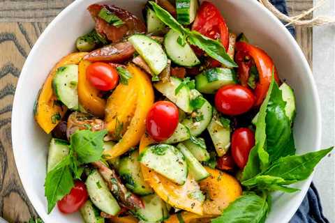 Tomato Cucumber Salad