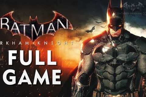 Batman: Arkham Knight - Full Game Walkthrough in 4K 60fps [120% Knightmare Difficulty]