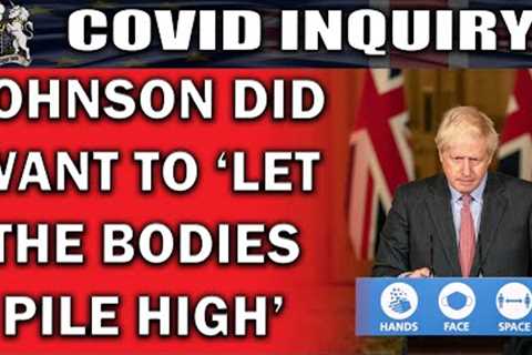 Johnson Did Say He''s Let the Bodies Pile High