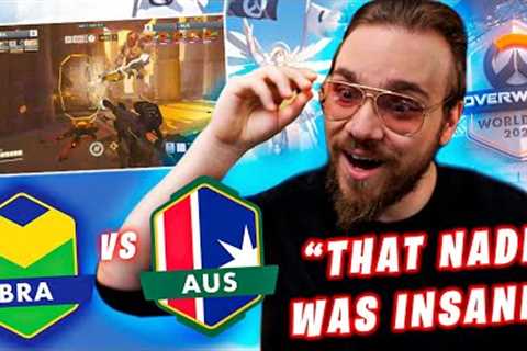 That nade was INSANE | Brazil vs Australia | Overwatch World Cup 2023