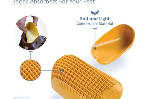 Tuli Heel Cups Classic Yellow - Orthotics and Accessories