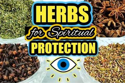 🧿 HERBS FOR SPIRITUAL PROTECTION 🌿 Evil Eye, Negative Energy, Fighting, Arguments, Etc 🧿
