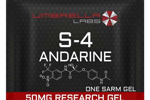 S-4 Andarine SARMs Gel 50MG (Packs of 5, 10 or 30)