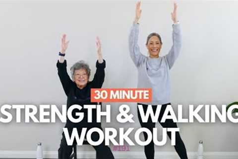 Strength Training and Walking for Fat Loss | Exercises for Seniors