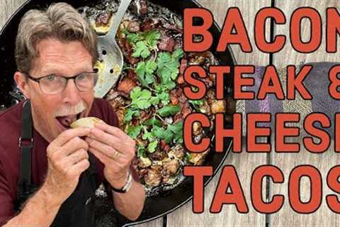 Steak and Bacon Tacos de Alambre | Rick Bayless Taco Manual