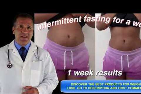 INTERMITTENT FASTING - WHAT IS GOOD TO TAKE WHEN FASTING TO LOSE BELLY - FAST DIET INTERMITTENT FAST