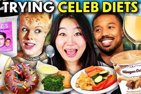 Trying The Craziest Celebrity Diets Of All Time!