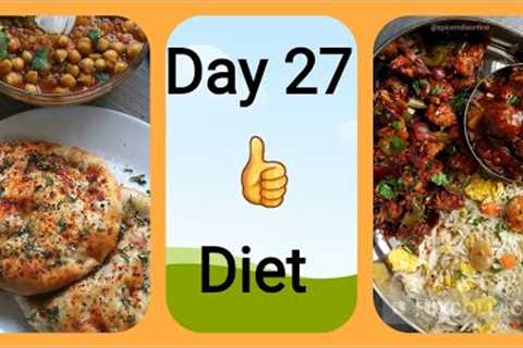 Day 27 | Intermittent fasting weight loss | 3meals in a day | 30days challenge 💪