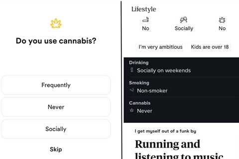 Swipe Right for Weed - Is Cannabis Keeping You from Meeting Your Match on Dating Apps?
