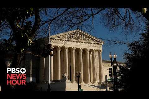 LISTEN LIVE: Supreme Court hears case that could limit federal agencies from enforcing laws