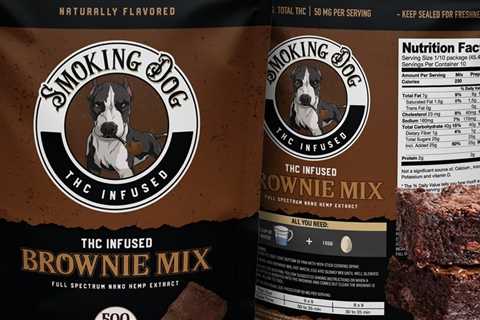 Smoking Dog Brownies   Get 10% Off use code Brownies10 at…