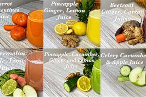 6 Incredible Juices for Long Life and Good health