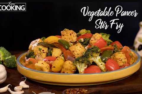 Healthy Vegetable Stir Fry Recipe | Paneer Veg Stir Fry | Weight Loss Recipes | Stir Fry Vegetables