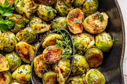 Simple Sauteed Brussels Sprouts