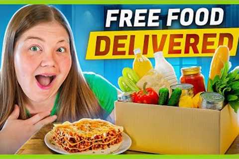 Need FREE Food Delivered? Try This!