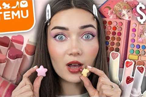 TESTING TEMU MAKEUP! IS IT A SCAM!?