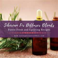 10 Siberian Fir Diffuser Blends with Essential Oil Diffusing Benefits