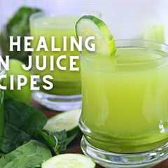 3 Green Juice Recipes for Gut Health