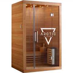 Arctic Two Person Rustic Pro Traditional Sauna - Arctic Ice Bath