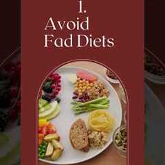 Why Fad Diets Don''t Work: The Truth About Sustainable Weight Loss.Healthy Eating for Lasting..