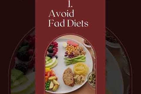 Why Fad Diets Don''t Work: The Truth About Sustainable Weight Loss.Healthy Eating for Lasting..