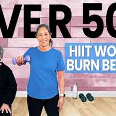 25 Min HIIT Workout to Burn Belly Fat: Senior Exercises to Lose Weight