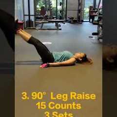 5 Exercise To Lose Belly Fat Fast #shivangidesaireels #fatloss #shorts