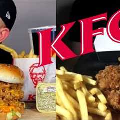 ASMR MUKBANG COMPILATION | FAST FOOD (KFC) #2 | EATING SOUNDS | SATISFYING | GOOD FOOD ASMR