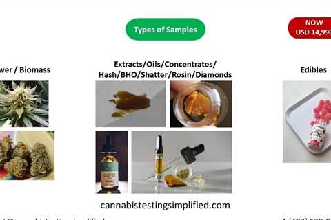 Type of samples we tested !!!!!!  #cbdproducts #california #cannagrowers #test…