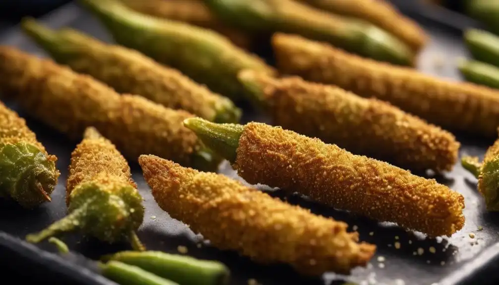 Low Carb Oven Fried Okra Recipe