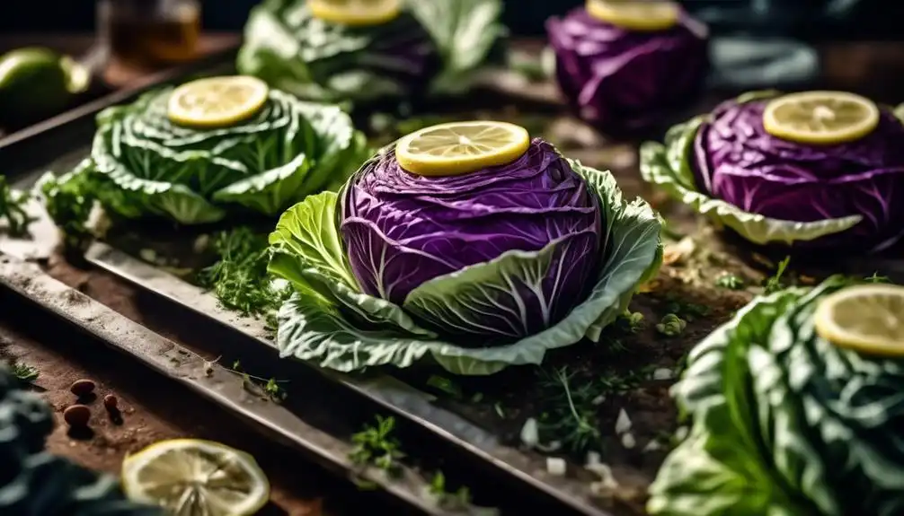 Low Carb Recipe for Baked Cabbage Steaks