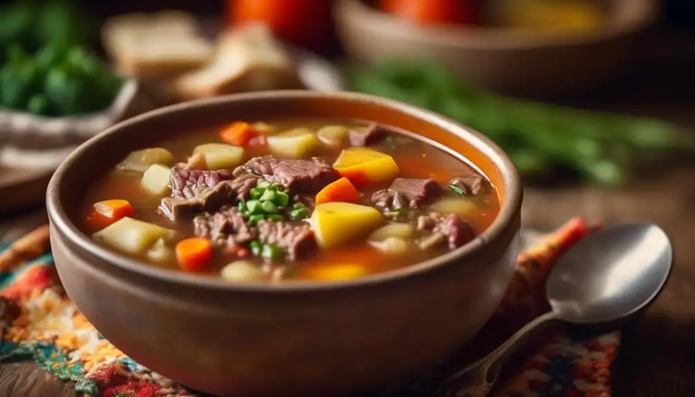 Low Carb Amish Vegetable Beef Soup Recipe