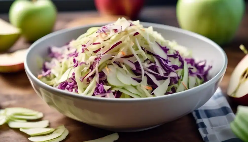 Low Carb Apple Cabbage Slaw Recipe