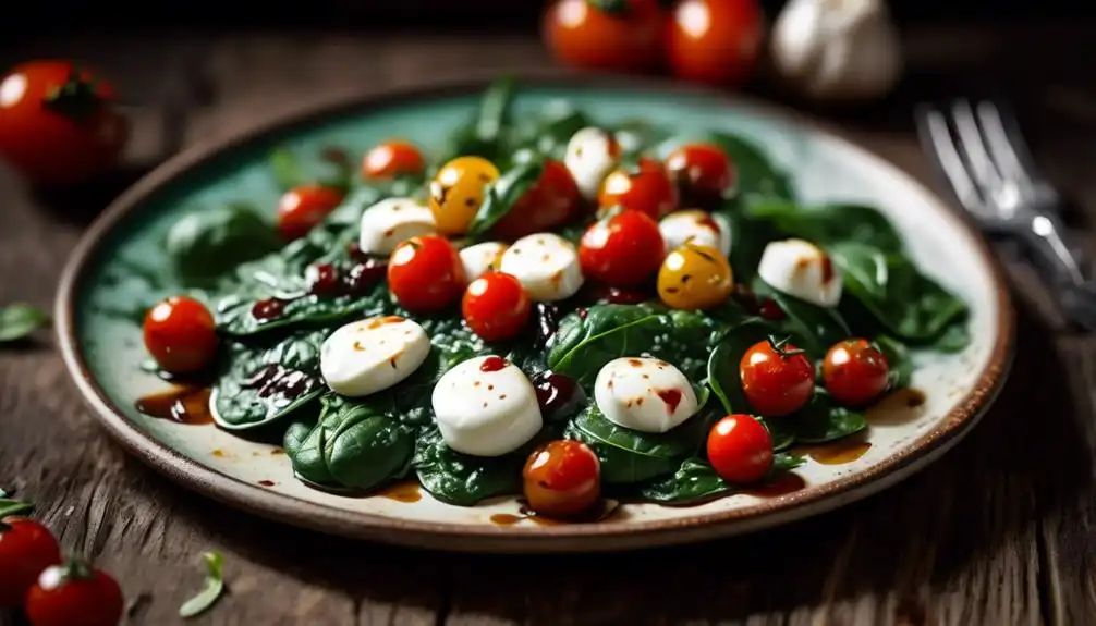 Low Carb Italian Spinach Recipe